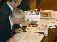 Cyril Svoboda a Jaroslav Tvrdík, Foto: ČTK
