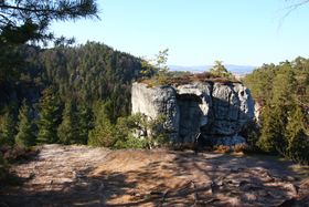 Las formaciones rocosas de Hrubá Skála