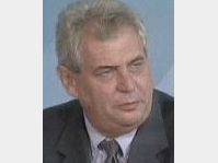 Le Premier ministre Milos Zeman