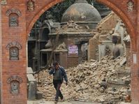 Un terremoto en Nepal, foto: ČTK