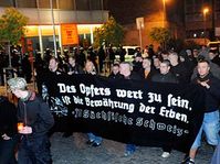 Défilé de néonazis à Ústí nad Labem, photo: CTK