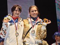 Martina Sáblíková y Eva Samková, foto: ČTK