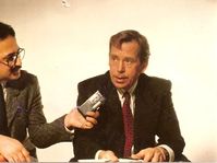 Freddy Valverde y Václav Havel