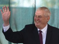 Miloš Zeman na výstavě Země živitelka, foto: ČTK
