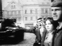 Besetzung des Landes durch die Sowjets im August 1968 (Foto: Tschechisches Fernsehen)