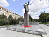 Prague’s statue of Soviet Marshal Ivan Konev, photo: ČTK / Vít Šimánek