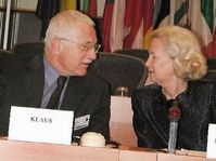 Klaus in Brussels, photo CTK
