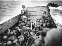 D-Day landing, photo: U.S. National Archives