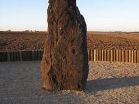 Pastor de Piedra, el menhir cerca del municipio de Klobuky