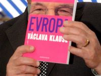Prezident Václav Klaus představil 30. dubna v Praze svou nejnovější knihu nazvanou Evropa Václava Klause, foto: ČTK