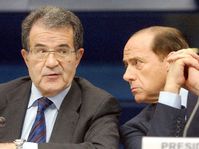 Romano Prodi (left) and Silvio Berlusconi, photo: CTK