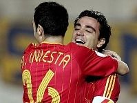 Iniesta y Xavi, foto: www.fcbarcelona.es