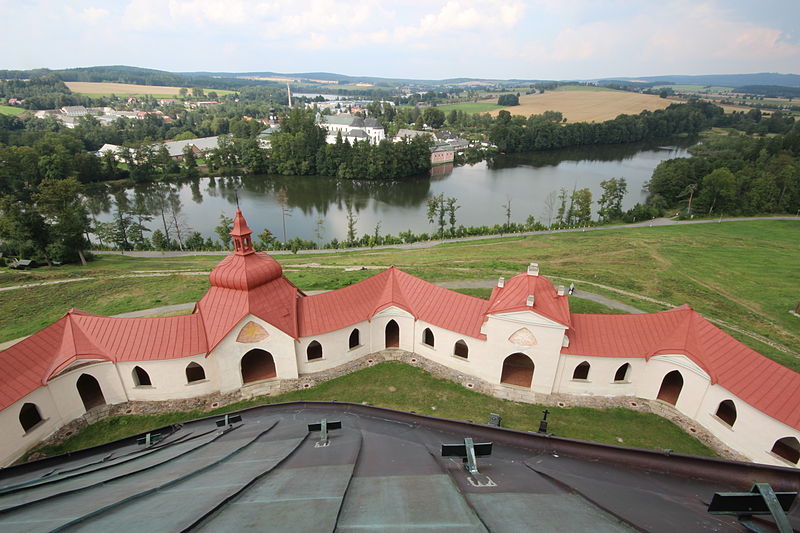 Храмовый комплекс храм св. Яна Непомуцкого на Зеленой Горе, фото: gampe, CC BY-SA 3.0 Unported Храмовый комплекс храм св. Яна Непомуцкого на Зеленой Горе, фото: gampe, CC BY-SA 3.0 Unported