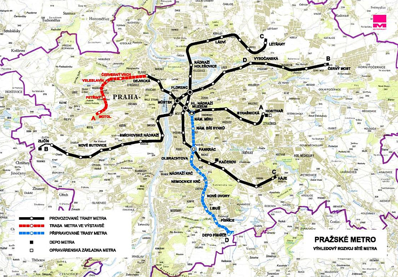Radio Prague - Prague plans new metro line to serve southern suburbs