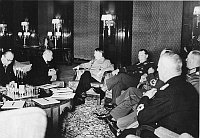 Emil Hácha meets Adolf Hitler in Berlin in 1939, photo: Bundesarchiv, B 145 Bild-F051623-0206 / CC-BY-SA 3.0