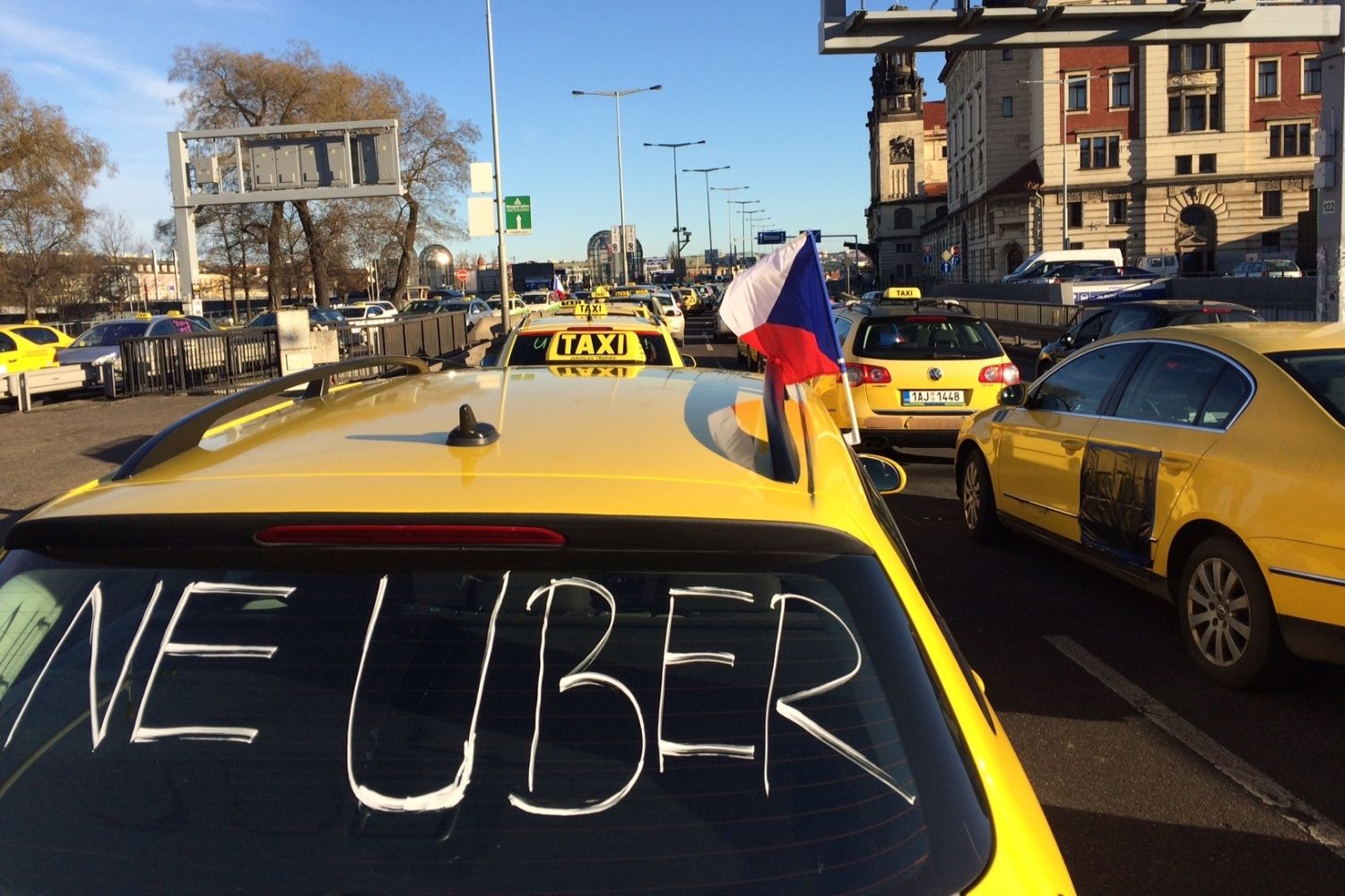 Такси в Чехии