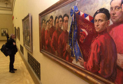 Czechoslovak Socialist Realist art exhibition opens at Rudolfinum ...