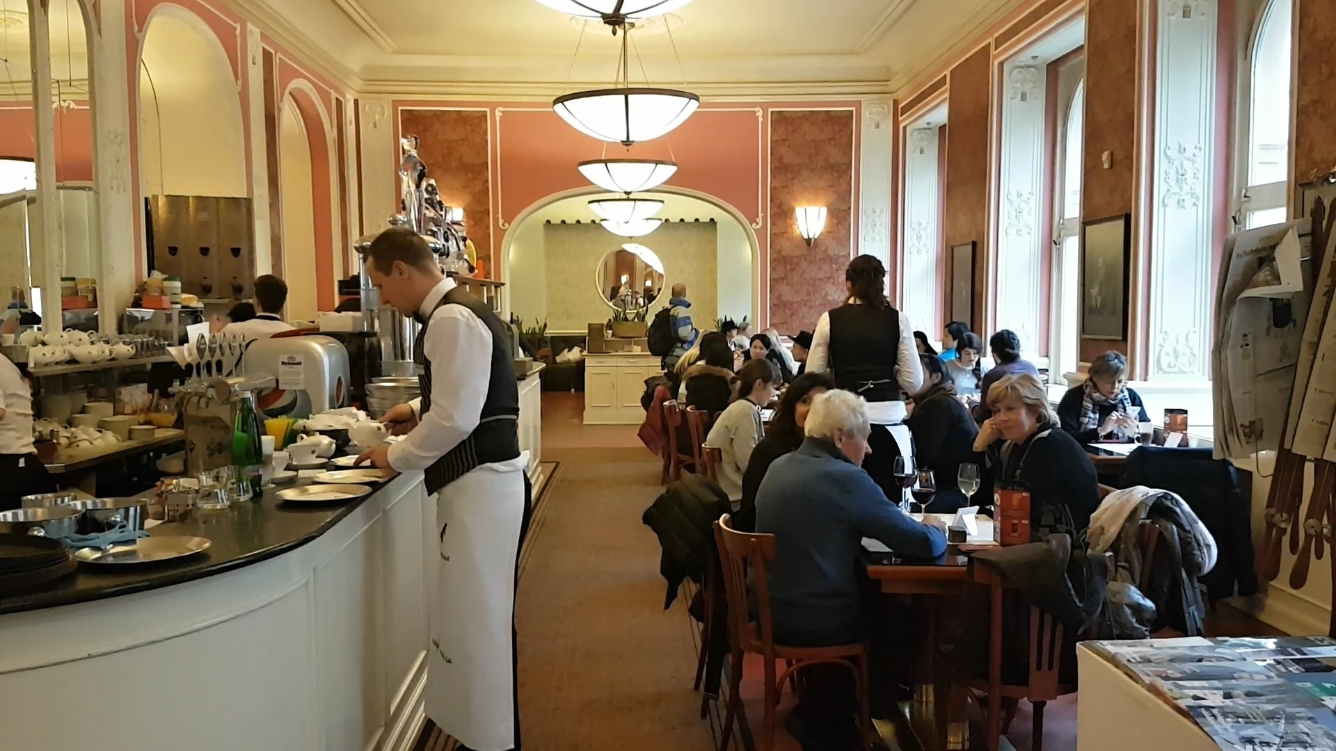 Café Louvre a classic Prague café still mainly frequented by locals Radio Prague