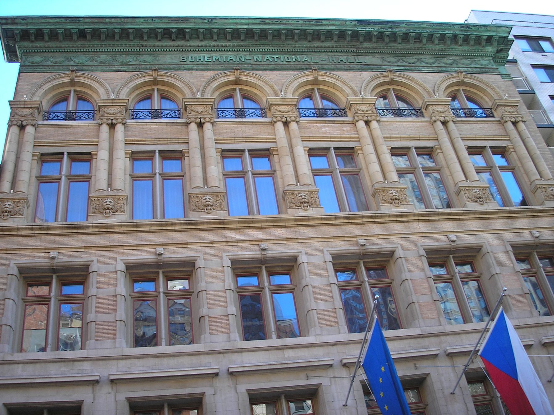 Die Bohemian National Hall Herzstück von KleinTschechien in Manhattan