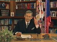 Le discours de Vaclav Havel, photo: CTK