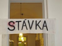 „Stávka“ / Streik (Foto: Martina Schneibergová)