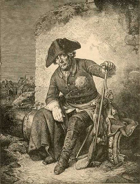 Friedrich der Große nach der Schlacht bei Kolin Hohenzollern A2 LW 155