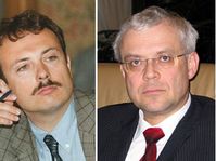 Milos Kuzvart and Vladimir Spidla