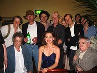 A portion of the cast of Rock 'n' Roll London, 13 June 2006, photo: Patricia Grant