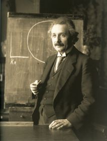 Albert Einstein, photo: Ferdinand Schmutzer, public domain