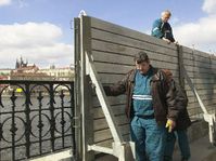 Medidas de protección de Praga en caso de los inundaciones, foto: CTK