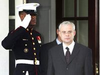 Český premiér Vladimír Špidla v USA, foto: ČTK