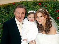 Karel Gott mit seiner Frau Ivana und Tochter Charlotta Ella (Foto: ČTK)