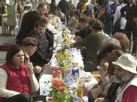 Breakfast table, photo: CTK
