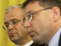 Vladimir Spidla and Lubomir Zaoralek, photo: CTK