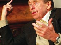 Vaclav Havel, photo: Ondrej Nemec, LN, 19.10.07