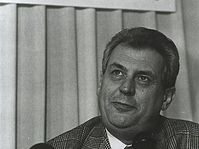 Prime Minister Milos Zeman