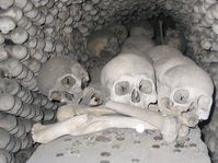 El laberinto subterráneo de Brno encierra más de 50 mil huesos y cráneos