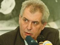 Prime Minister Milos Zeman