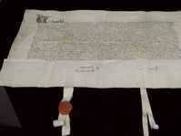 Le traité d'amitié tchéco-français de 1464, photo: ČTK
