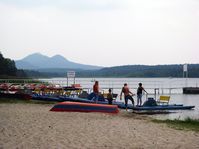 El lago Macha de hoy