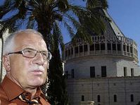 Václav Klaus en Israel (Foto: CTK)
