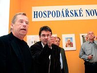 Vaclav Havel als Chefredakteur von Hospodarske noviny (Foto: CTK)