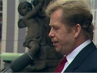 Václav Havel, photo: ČT24