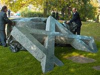 Holocaust Memorial in Usti nad Labem, photo: CTK